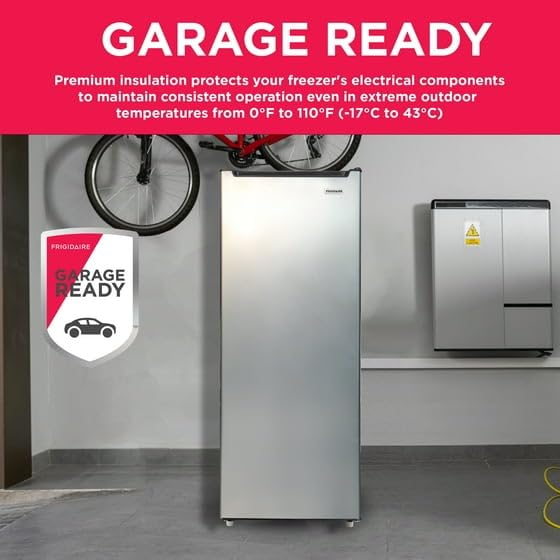 シルバー冷凍庫 Amazon.com: 6.5 Cu. Ft. Upright Freezer with Adjustable